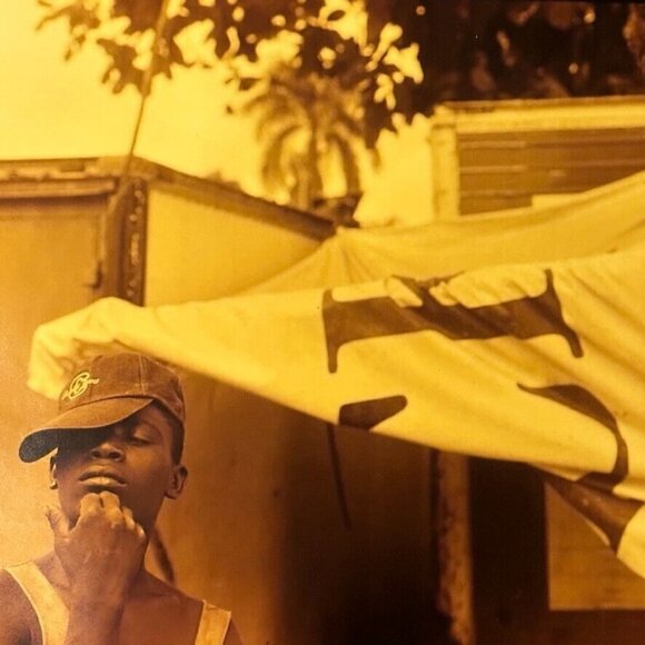 Janine Gordon Photograph 20x24" C-print Edition Signed Haiti Boy Chilln Portrait - Picture 1 of 7